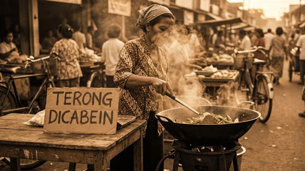 Chord Terong Dicabein - Siti Badriah