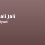 Lirik Jali Jali – Mus Mulyadi – Lengkap